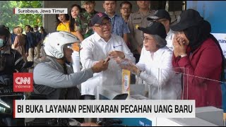 BI Buka Layanan Penukaran Pecahan Uang Baru