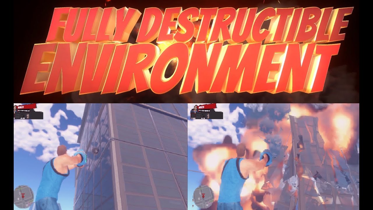 Bruce Cannon Open World Destruction