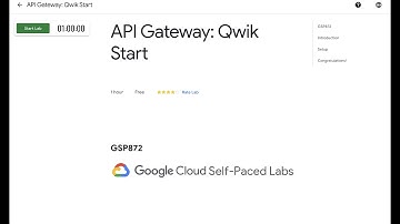 API Gateway: Qwik Start || Learn to Earn Cloud Challenge: Security