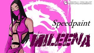 Speedpaint - Mileena/Mortal Kombat ( Paint tool sai )