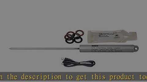 Onset HOBO U12-015-02 Stainless Steel Temperature Data Logger w/ 5 inch Probe and USB Cable