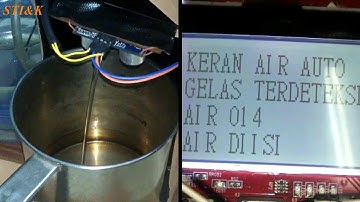 DISPENSER OTOMATIS MENGGUNAKAN SENSOR ULTRASONIK BERBASIS NUVOTON NUC140VE3CN