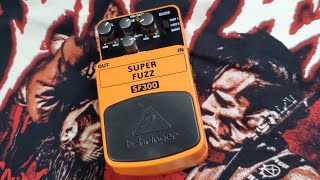 Metal to the Pedal!! Behringer SF300 Super Fuzz!! Ultimate Doom Fuzz in a budget box!! Plus, Doyle!!