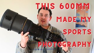 This 600mm made my Sports Photography Career | Nikon 600mm F4G VR