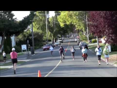 Royal Victoria Marathon - lead vehicle