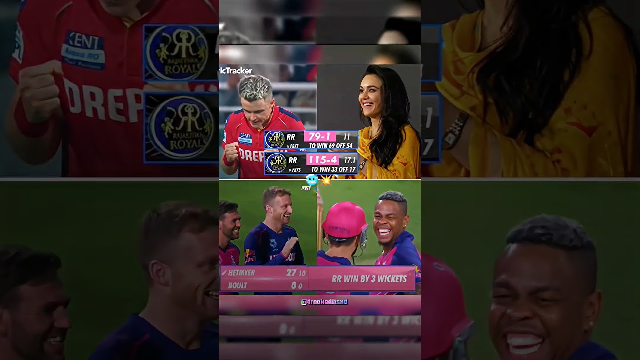 RR Vs. PBKS Rivalry 🥶💥 