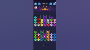 Ball Sort Puzzle Level 1384