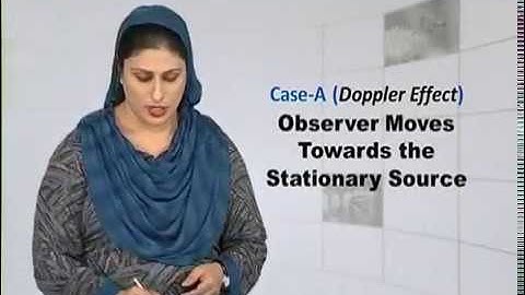 Physics - Fsc Part 1 Chapter 8 Observer Moves Towards the Stationary Source- Physics