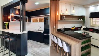 100 Modular Kitchen Design Ideas 2024 Open Kitchen Cabinet Colors | Home Interior Decorating Ideas