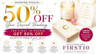 ✨Weekend Special✨The First 10 Get 50% Off✨ Offer Ends Monday✨ Coupon: First10