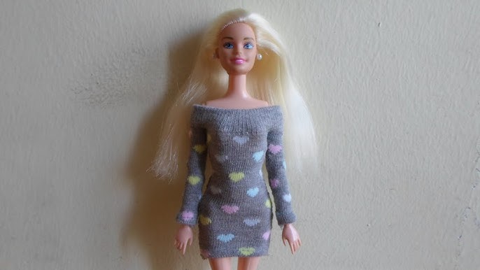 How to Make DIY Barbie Clothes from Socks – Sock City