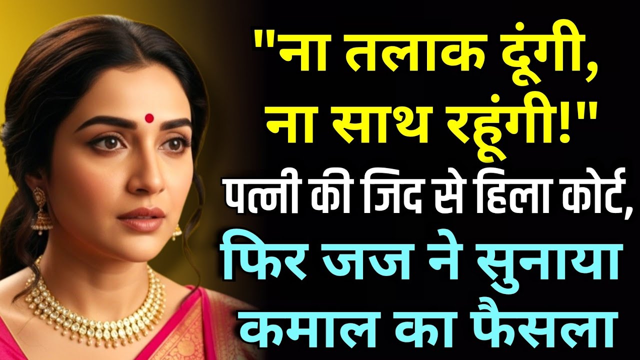 कोर्ट में आया अनोखा वैवाहिक मामला | जज ने सुनाया संतुलित और ऐतिहासिक फैसला