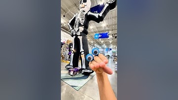 Giant Spooky Scary Skeleton! 😱 #FallintoShorts