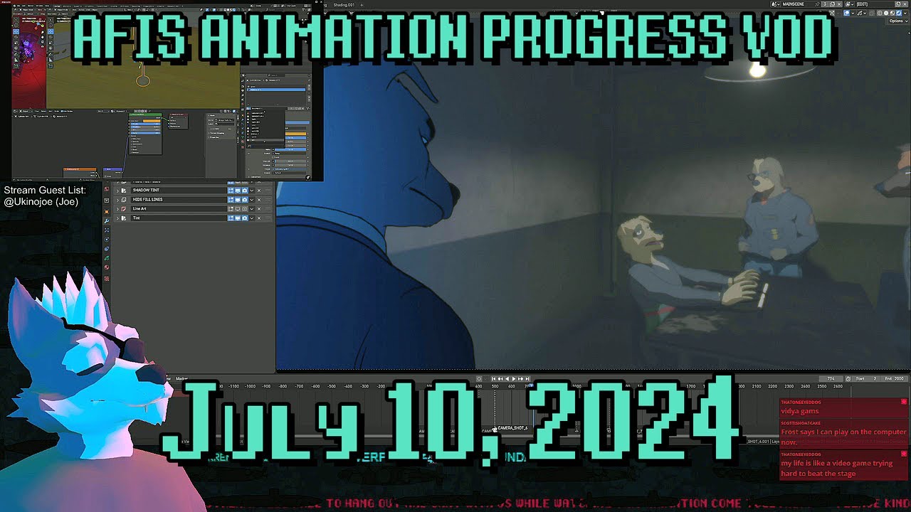 [2024-07-10] AFIS Animation Progress Stream VOD - YouTube