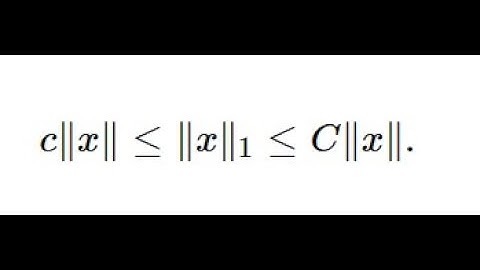prove all norms are equivalent in finite dimensional vector space