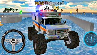Jogo de Carro Monstro Ambulância Corrida de Manobras screenshot 5