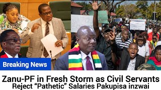 Breakingzanu-Pf In Fresh Storm As Civil Servants Reject Pathetic Salaries Pakupisa