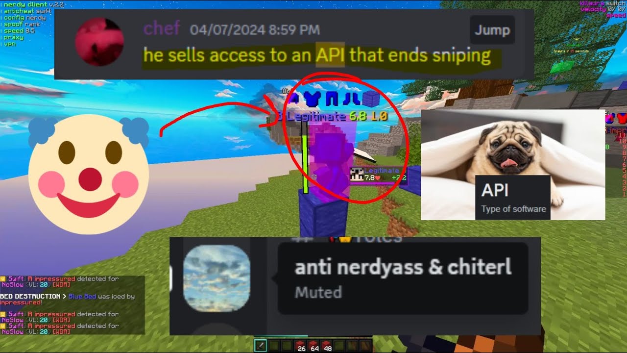 Pug ANTISNIPER API BYPASSED By NerdyAss & Chiterl