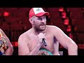 TYSON FURY FIRST WORDS AFTER KNOCKOUT OF DEONTAY WILDER IN CRAZY THIRD FIGHT