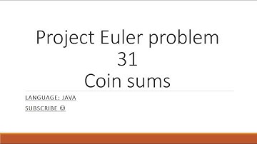 Project Euler Problem 31: Coin sums