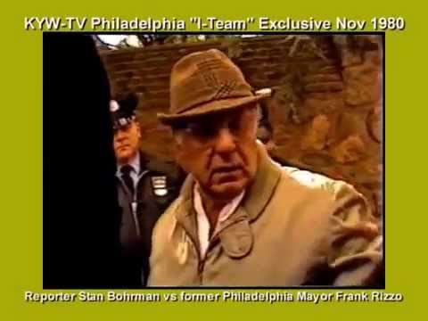 Philadelphia Mayor Frank Rizzo flips out on KYW TV News Anchorman Stan Bohrman