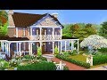 BIG FAMILY FARMHOUSE 💗 | The Sims 4 | Speed Build