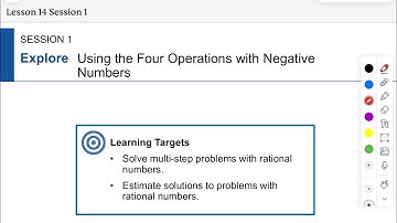 iReady Math 7 Lesson 14 Session 1