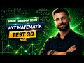 MEBİ AYT Matematik Tarama Testi 30 Çözümü (ÇEMBER DAİRE SORU ÇÖZÜM)