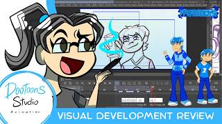 Review My Original Web Animated Series Visual Development Process (Part 2)