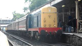 class 20 20087 at Bury 1st July 2011