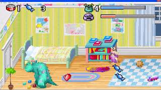 Monsters Inc. Advance Gameplay Boss Mr. Waternoose