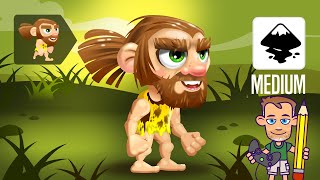 Inkscape Tutorial - Game Art & Character Design - Refine an Game Character Concept [part 2]