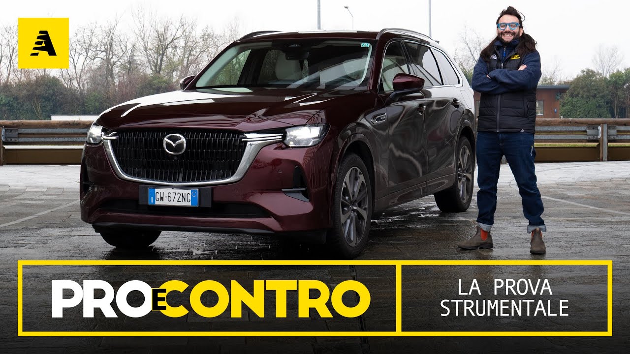 Mazda CX-80 (tiene testa a un GLE?) | PROVA STRUMENTALE - PRO e CONTRO