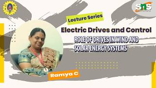 Role of drives in wind and solar energy systems | Electric Drives and Control | SNS Institutions