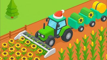 Harvest.io 🌾 Level Up Gameplay 🚜 | Ultimate Farming Fun, Speed Harvest, and Crazy Levels! 🔥