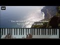 I Stand in Awe Bob Fitts Piano Cover Instrumental with Lyrics 480p Line up Sunday Service