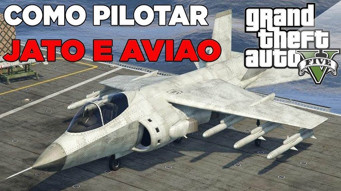 COMO PILOTAR O JATO DE GUERRA HYDRA TODOS OS COMANDOS NO GTA SAN