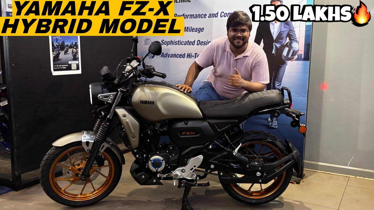 New Yamaha FZ-X Hybrid 2025 Model Detailed Review - YouTube