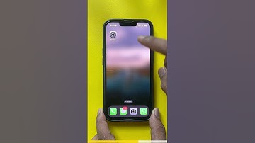 Blank HomeScreen on iPhone #shorts