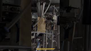 High-Capacity 250-g Pouch Machine Automatically Packaging Coffee Beans with Valves #tools