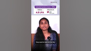 Best EMBEDDED SYSTEMS Training Institute | Pravallika & Priyanka placed at Lg Soft