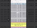 AutoFit Columns and Rows