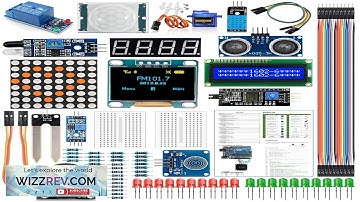 Module Sensor Kit For Arduino with 0.96" OLED 1602 LCD Display Review