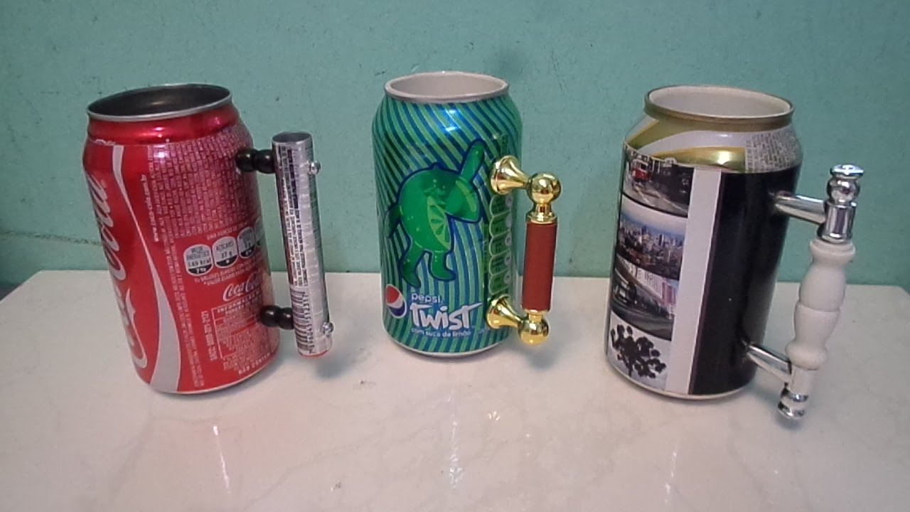 Автомат из банок газировки схема
