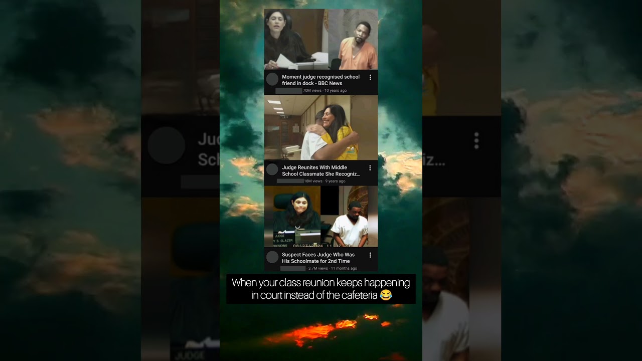 Class reunion hits different in court 😂