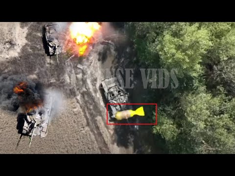 Massive Attack! Ukraine Drone War Video Footage, destroyed Russian Tanks and soldier in Kinburn Spit