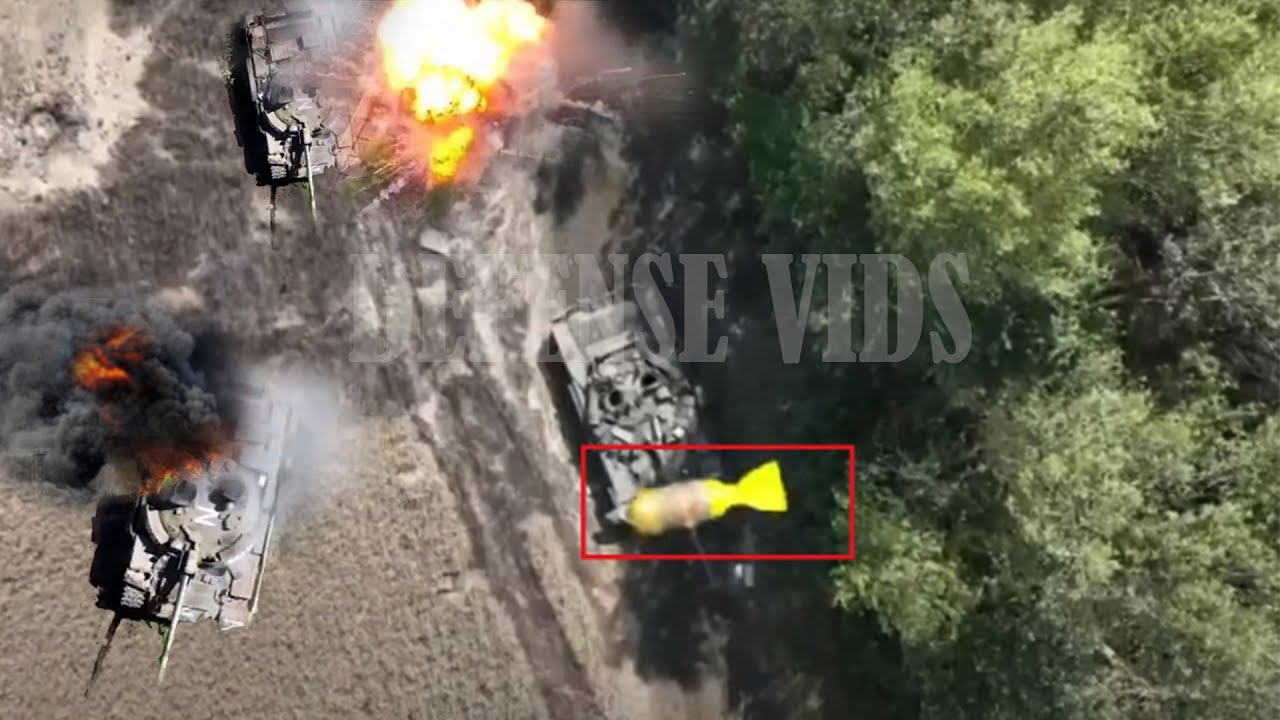 Massive Attack! Ukraine Drone War Video Footage, destroyed Russian Tanks and soldier in Kinburn Spit