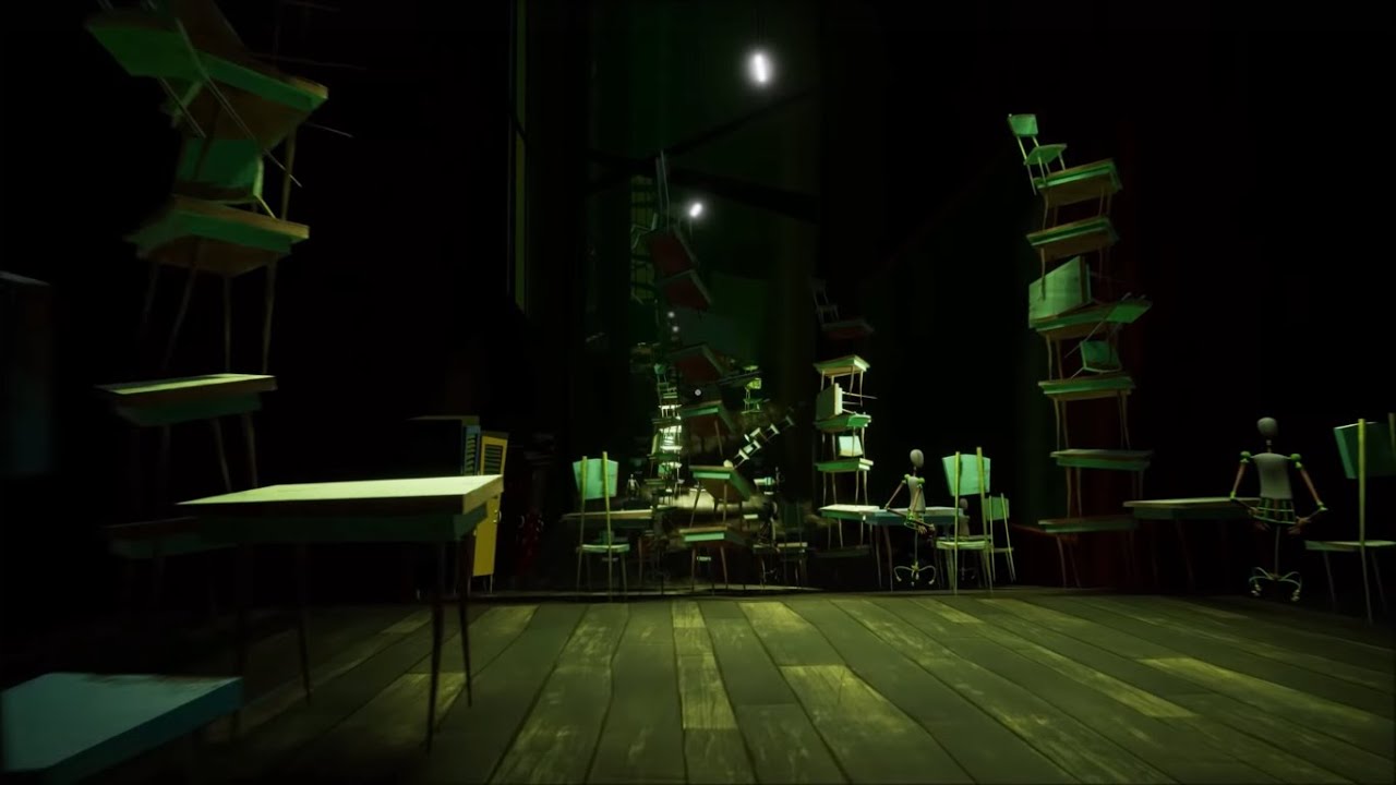 Scared Hello Neighbor Hello Neighbor act 3 Fear School - YouTube