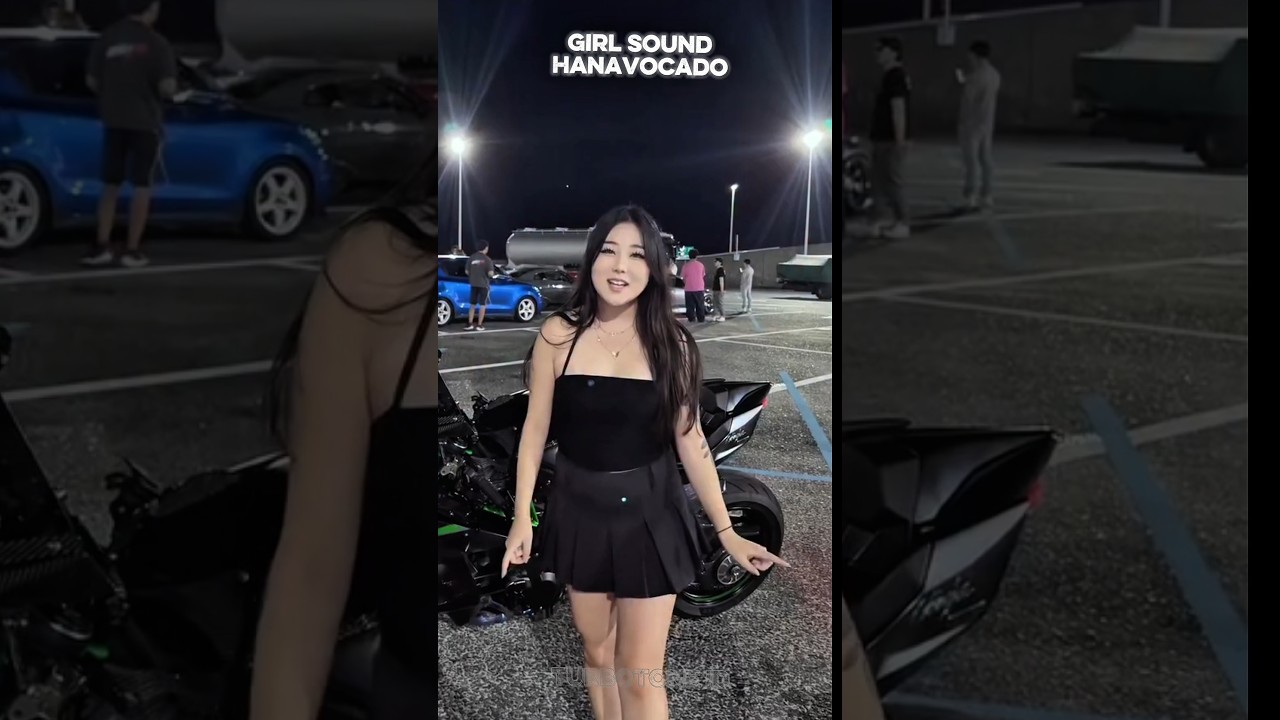 TurboTone sound girl JDM Honda rr x Dodge challenger 