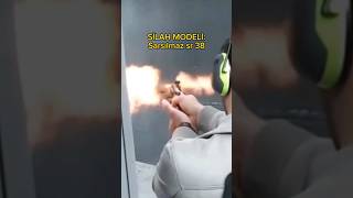 Altı Patlar Toplu Tabanca Atış Sarsılmaz Sr 38 Silah Atışları